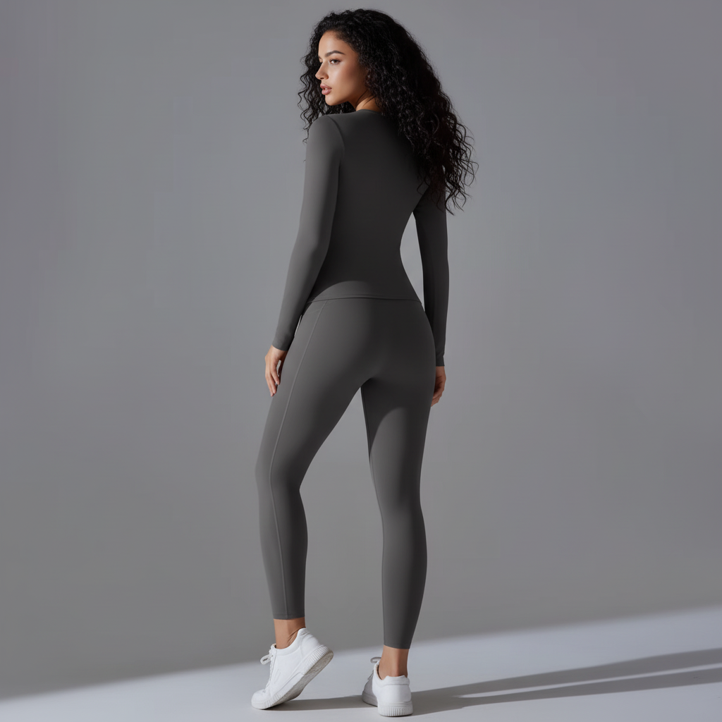 Gray Set - Back Over Shoulder