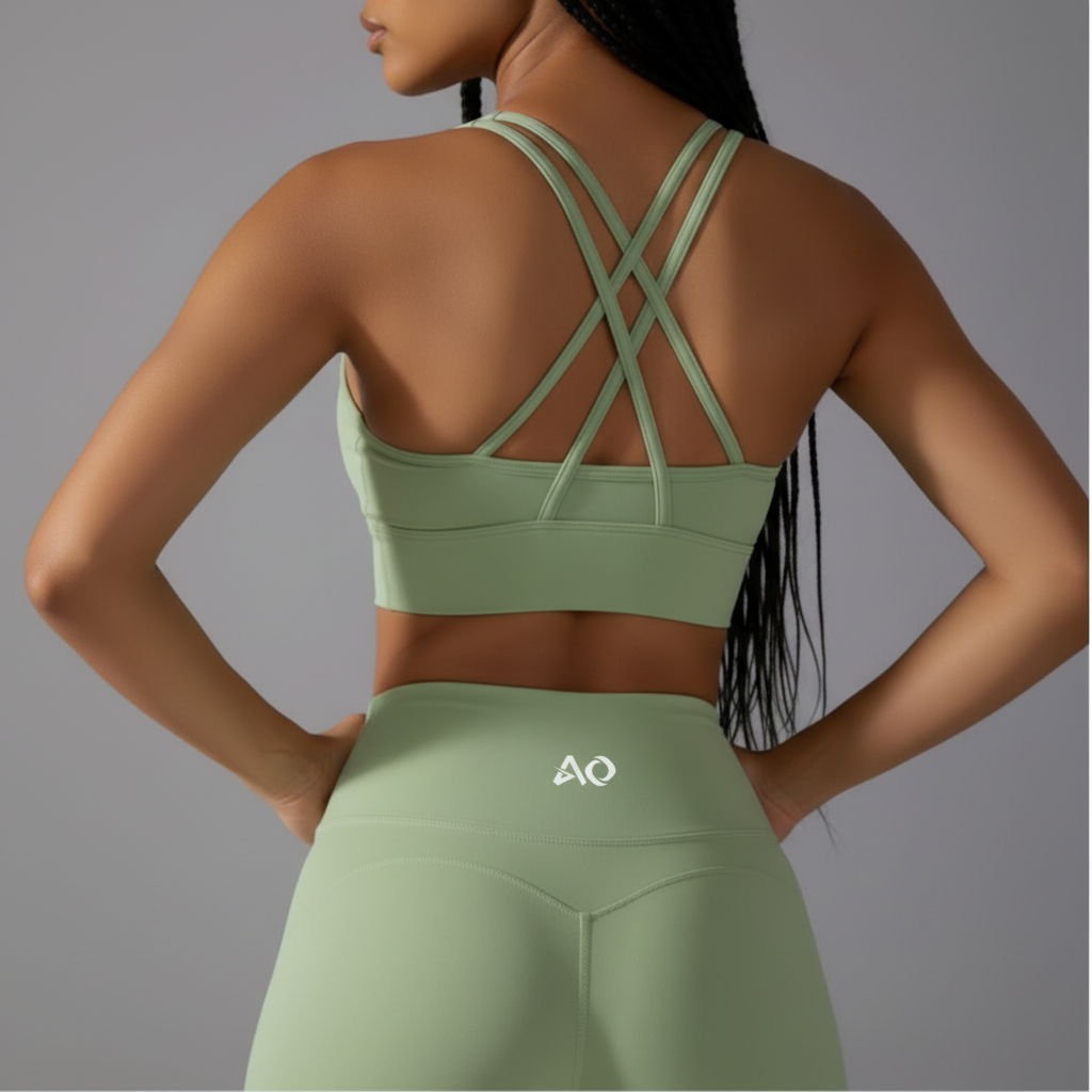 Green Set Back View Detail