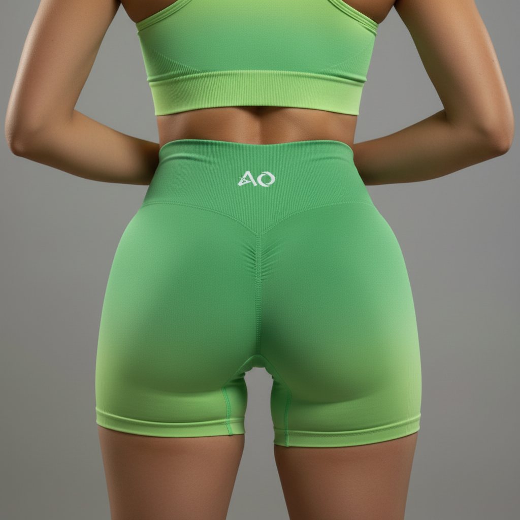 Green Set - Matching Bra & Shorts