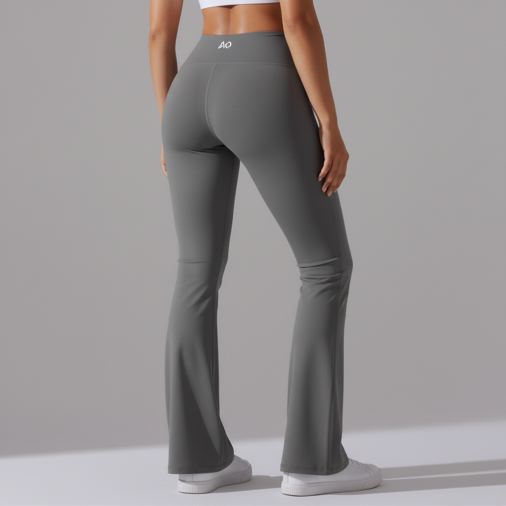 Grey Flares Back - Three Quarter