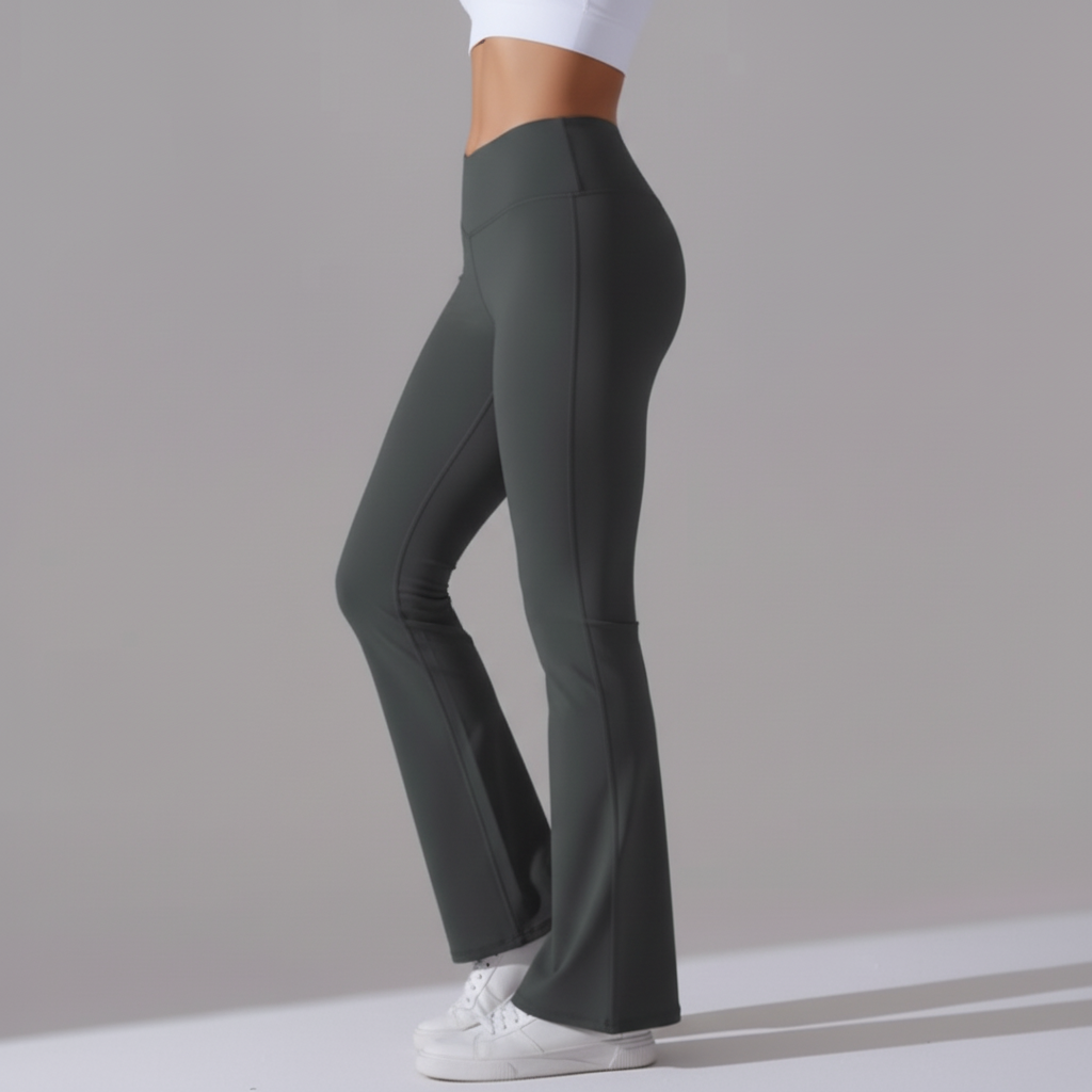 Grey Flares - Side Profile Full Length