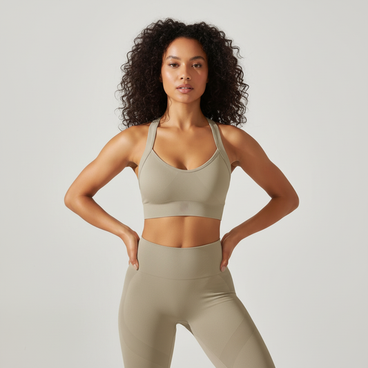 Hands on hips athletic stance