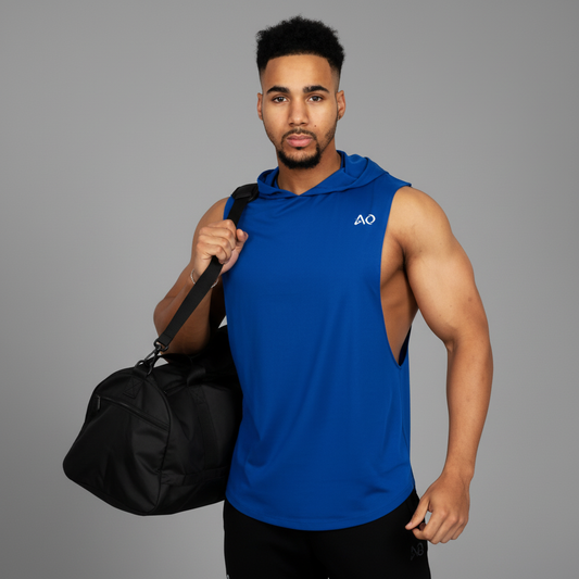 Holding Gym Bag