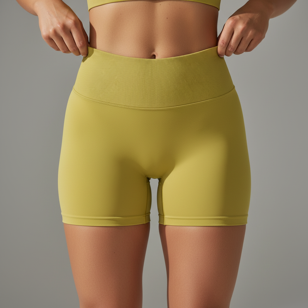 Mustard Yellow Set - Front Detail Close-Up