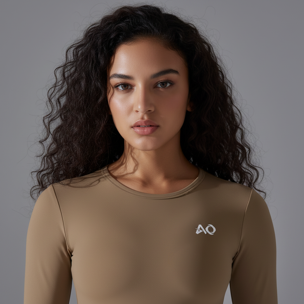 Olive Set - Chest and Neckline Detail