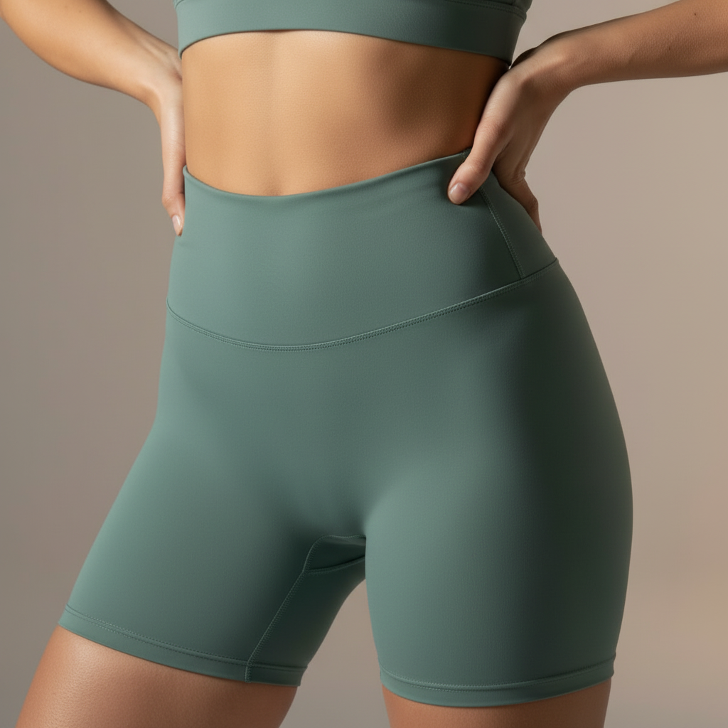 Sage Green Set - Waist Fit Detail