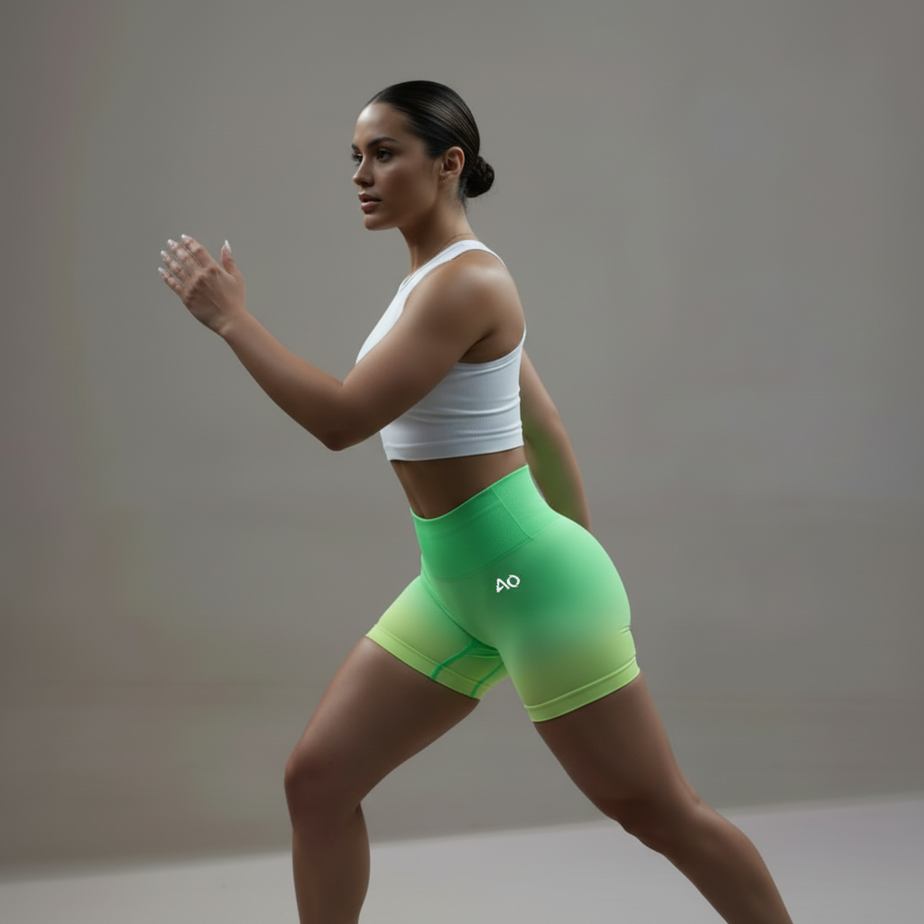 Side angle showing gradient