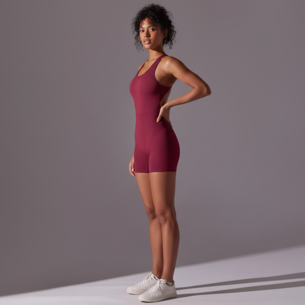 Side profile confident pose