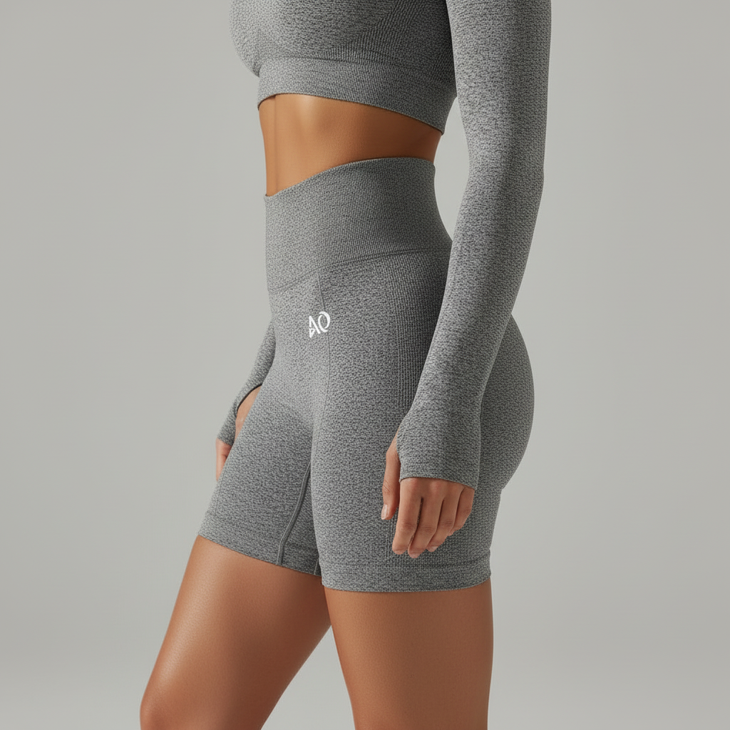 Side profile - Gray textured set