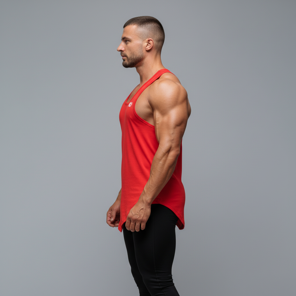 Side Profile - Red Tank Top 1200x1200