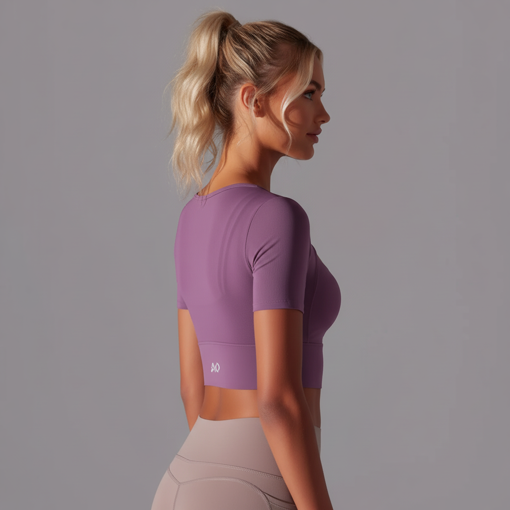Side profile view