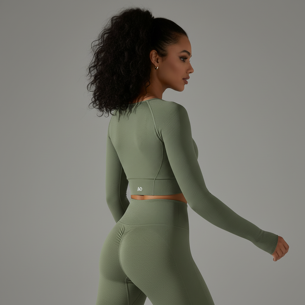 Side profile view