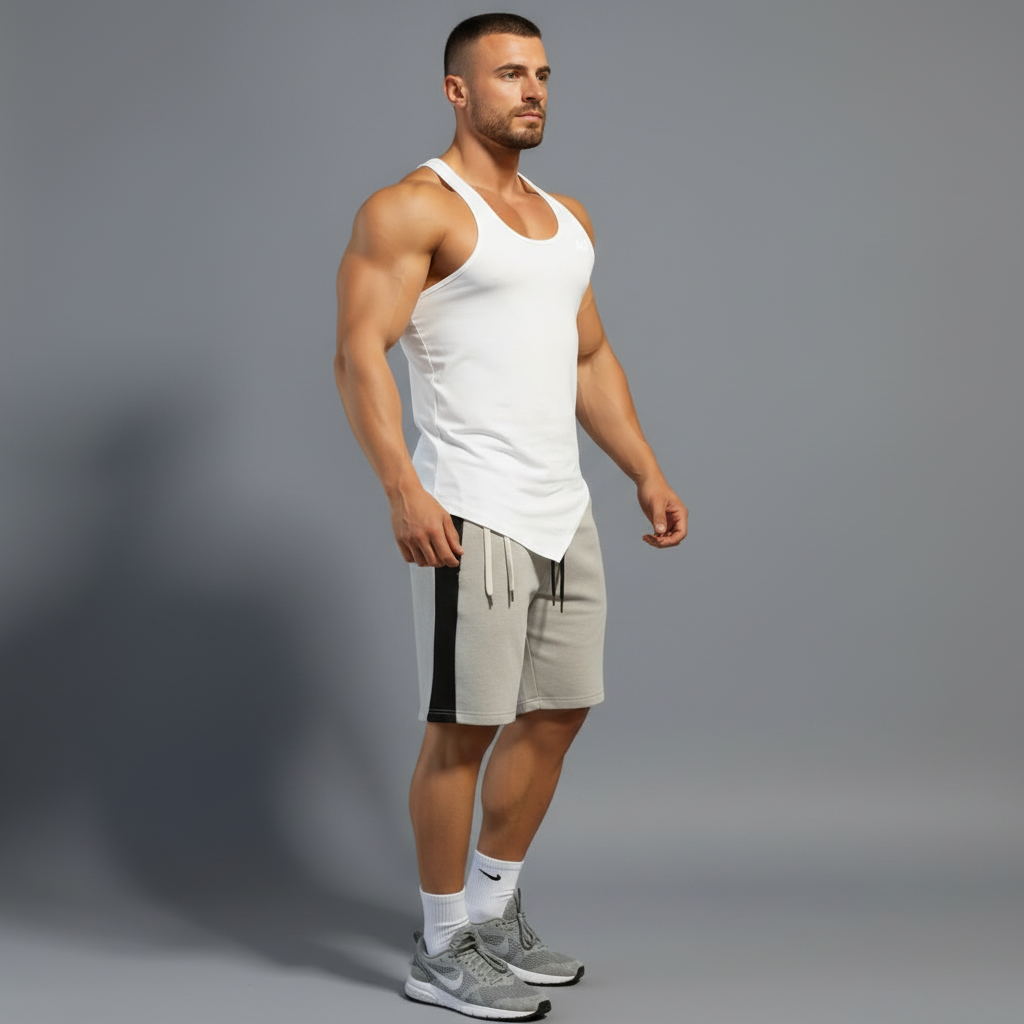 Side Profile - White Tank Top 1200x1200