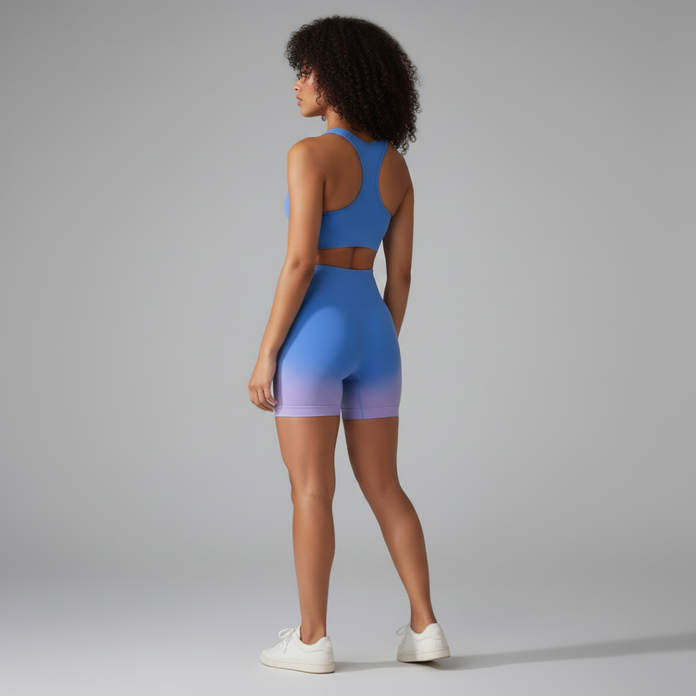 Forme™ Blue Seamless Shorts – ActiveOne